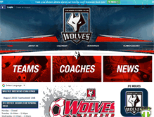 Tablet Screenshot of jacksonwolves.org